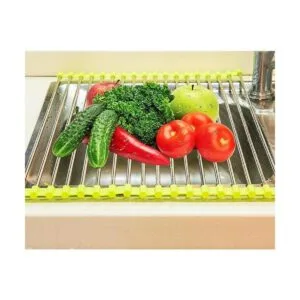 Estante enrollable para secar platos de 14.5 pulgadas de_6