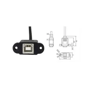 CERRXIAN Cable de extensión para panel de datos y carga_2