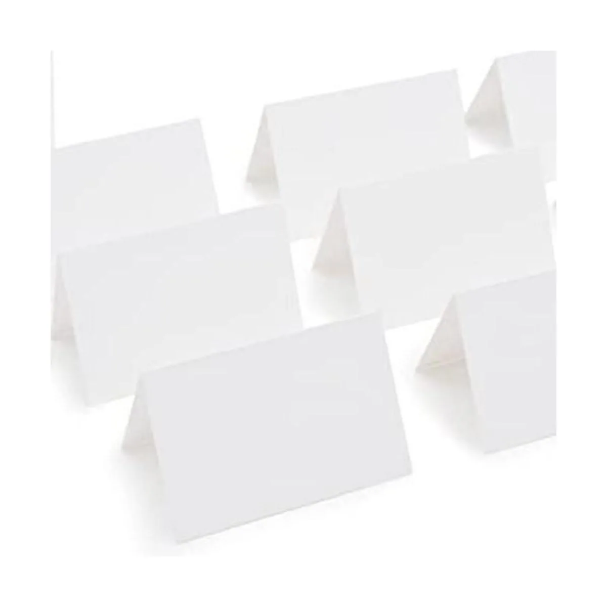 AZAZA 50 tarjetas blancas en blanco Tarjetas_1