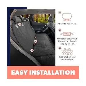 Dog Back Seat Cover Protector Waterproof Scratchproof_5