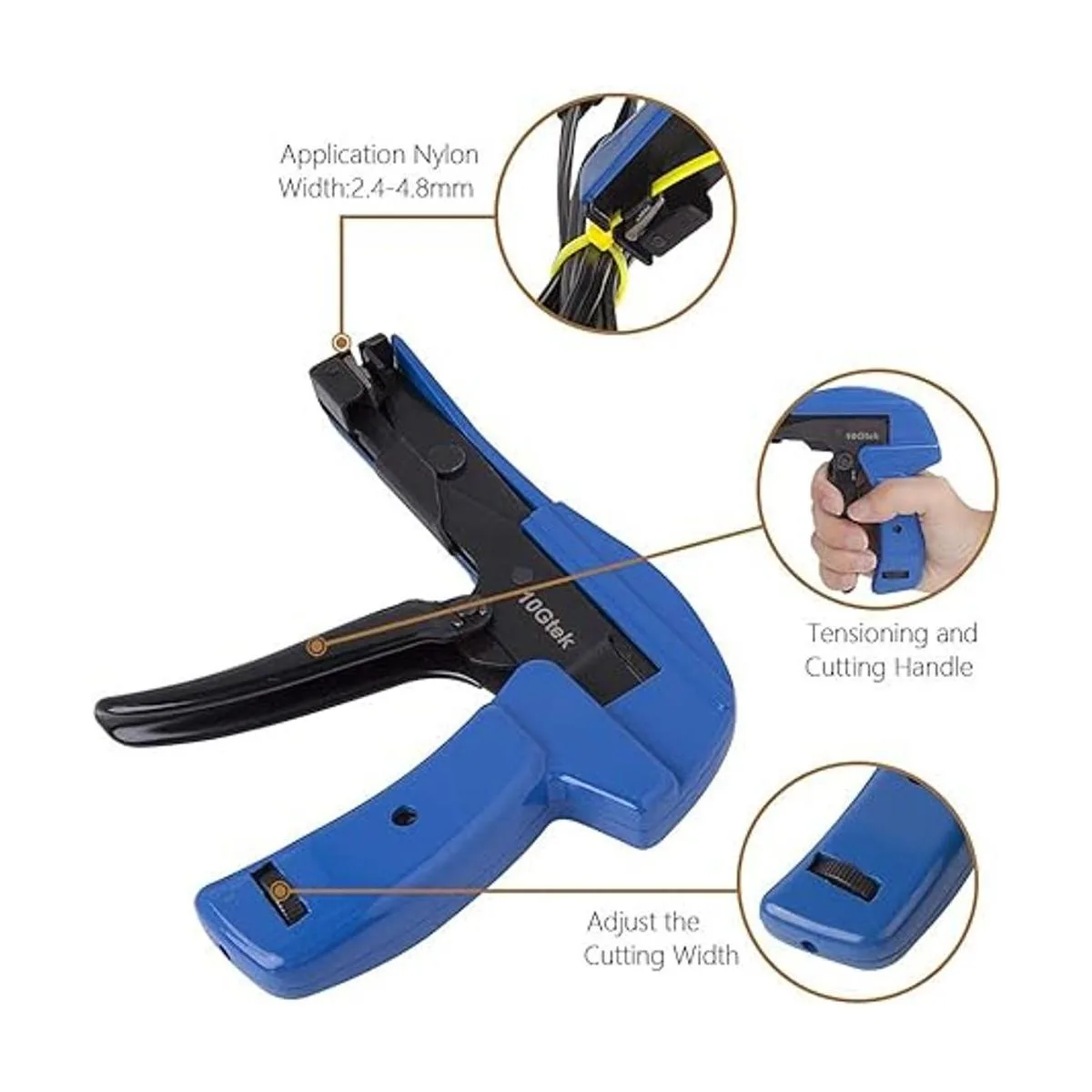 Pistola de sujeción de cables Herramienta de fijación y_3