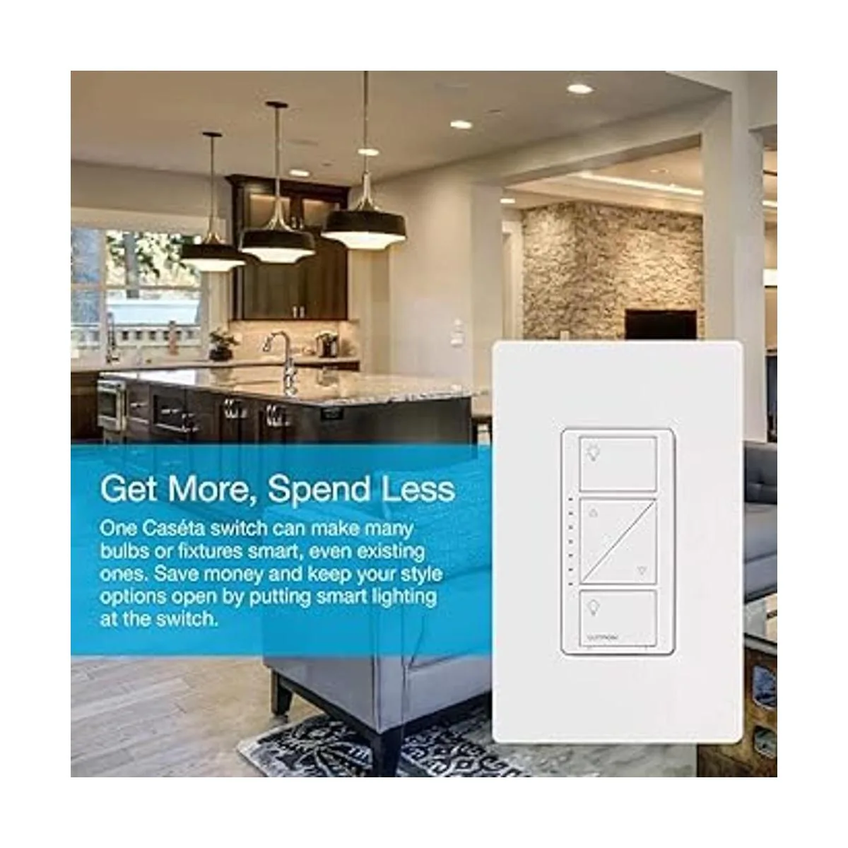 Lutron Caséta Kit de iniciación de interruptor de_3