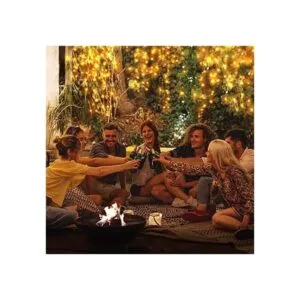 Amir funciona con energía solar luces alambre de cobre_3