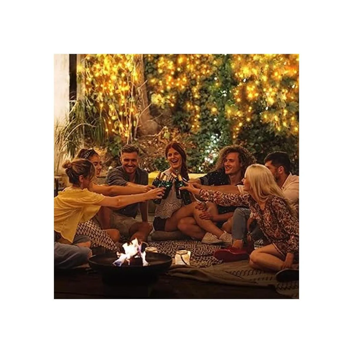 Amir funciona con energía solar luces alambre de cobre_3