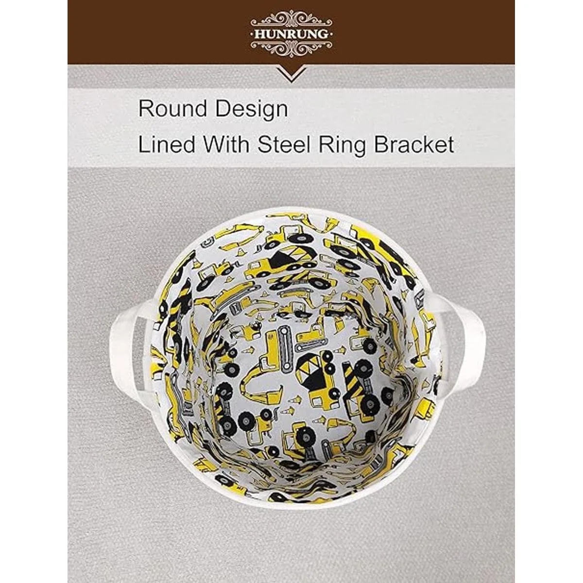 HUNRUNG Cesta grande para la lavandería contenedor_7