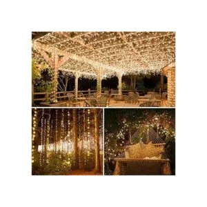 Amir funciona con energía solar luces alambre de cobre_6