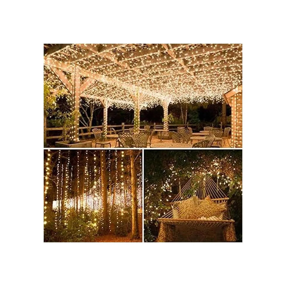 Amir funciona con energía solar luces alambre de cobre_6