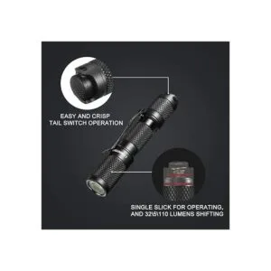 LUMINTOP Tool AAA Mini linterna EDC llavero de tamaño de_3