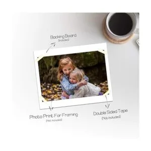 Golden State Art Tablero de respaldo blanco de 11 x 14_5