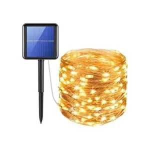 Amir funciona con energía solar luces alambre de cobre_1