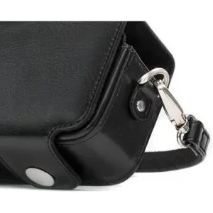 MegaGear Funda de cuero para cámara con correa compatible_2