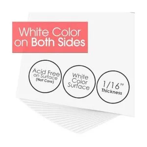 Golden State Art Tablero de respaldo blanco de 11 x 14_2