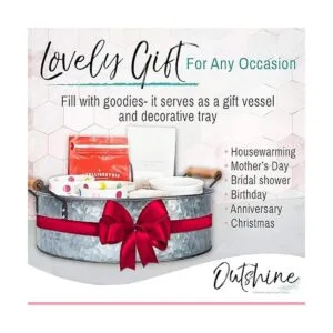 Outshine Bandeja de metal galvanizado para almacenamiento_5