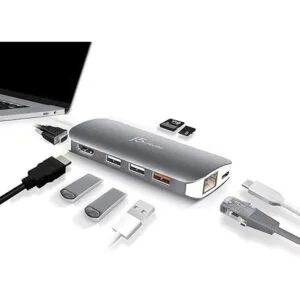 J5create Adaptador de concentrador USB C multimonitor 9_2