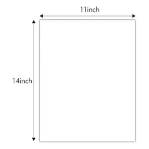 Golden State Art Tablero de respaldo blanco de 11 x 14_3