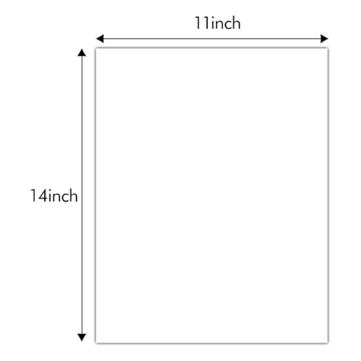 Golden State Art Tablero de respaldo blanco de 11 x 14_3