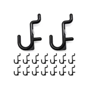Ganchos para tablero de clavijas paquete de 100 ganchos_4