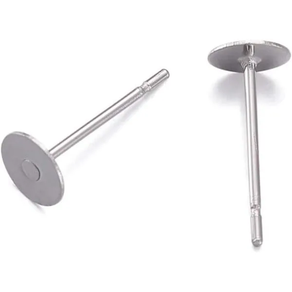 Craftdady 500 aretes de acero inoxidable de 0.197 in_3