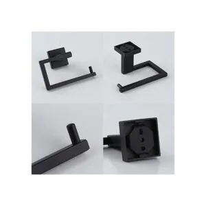 GERZ Soporte de papel higiénico para baño SUS 304 acero_5