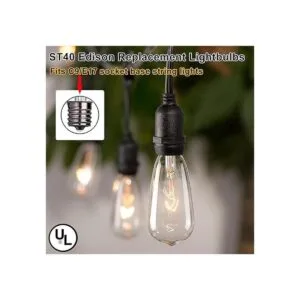 Paquete de 10 bombillas de repuesto Edison de 7_4