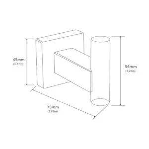 GERZ WY Gancho de baño SUS 304 de acero inoxidable para_2