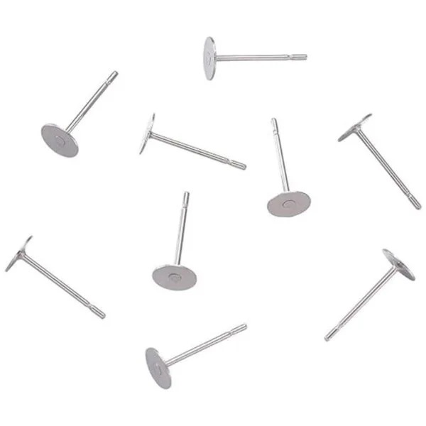 Craftdady 500 aretes de acero inoxidable de 0.197 in_2