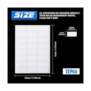 Glarks 150 piezas de 6 colores de nailon de 6 pulgadas_3