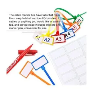 Glarks 150 piezas de 6 colores de nailon de 6 pulgadas_7