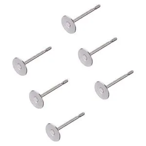 Craftdady 500 aretes de acero inoxidable de 0.197 in_1