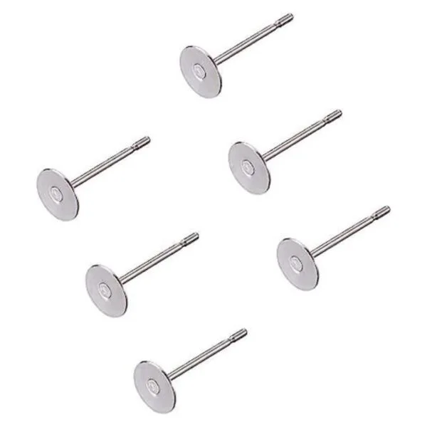 Craftdady 500 aretes de acero inoxidable de 0.197 in_1