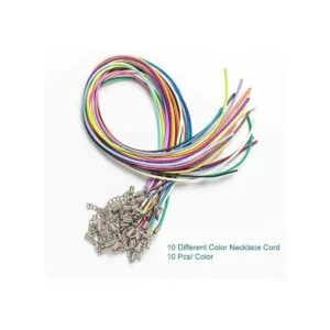 Selizo 100 cuerdas para collar con cierre a granel para_3