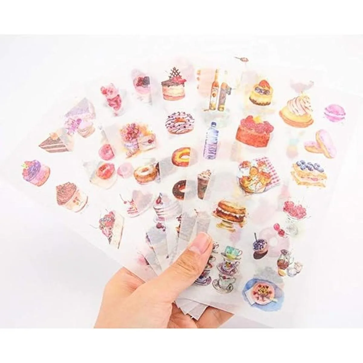 Juego de 3 18 hojas deliciosos postres para pasteles_2