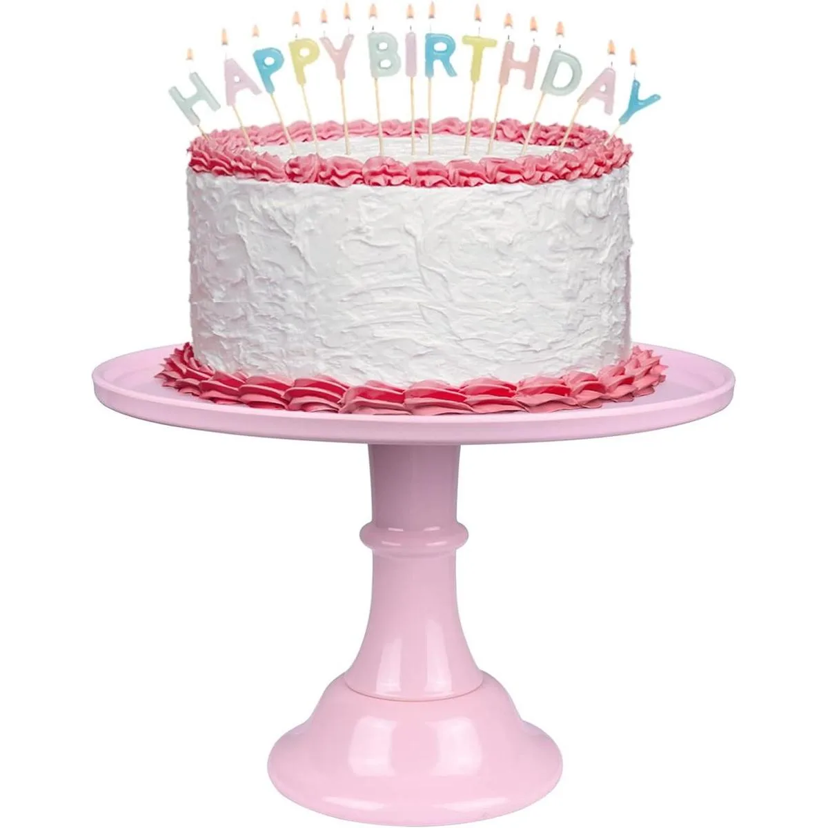 KLASKWARE Soporte redondo para tartas de melamina de 11_1