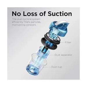 Eureka NEN110A Aspiradora ciclónica ligera sin bolsa con_4