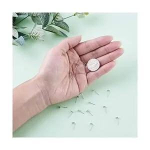 Craftdady 500 aretes de acero inoxidable de 0.197 in_6