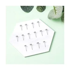Craftdady 500 aretes de acero inoxidable de 0.197 in_5