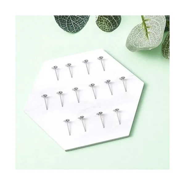Craftdady 500 aretes de acero inoxidable de 0.197 in_5
