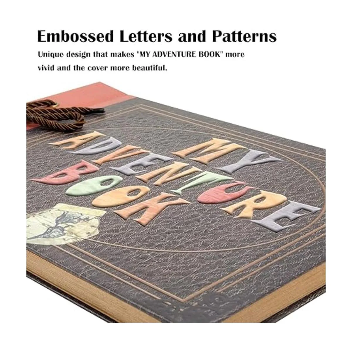 INNOCHEER Libro de aventuras con cubierta en relieve_2