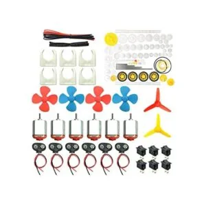 Juego de 6 motores de corriente continua mini motor_1