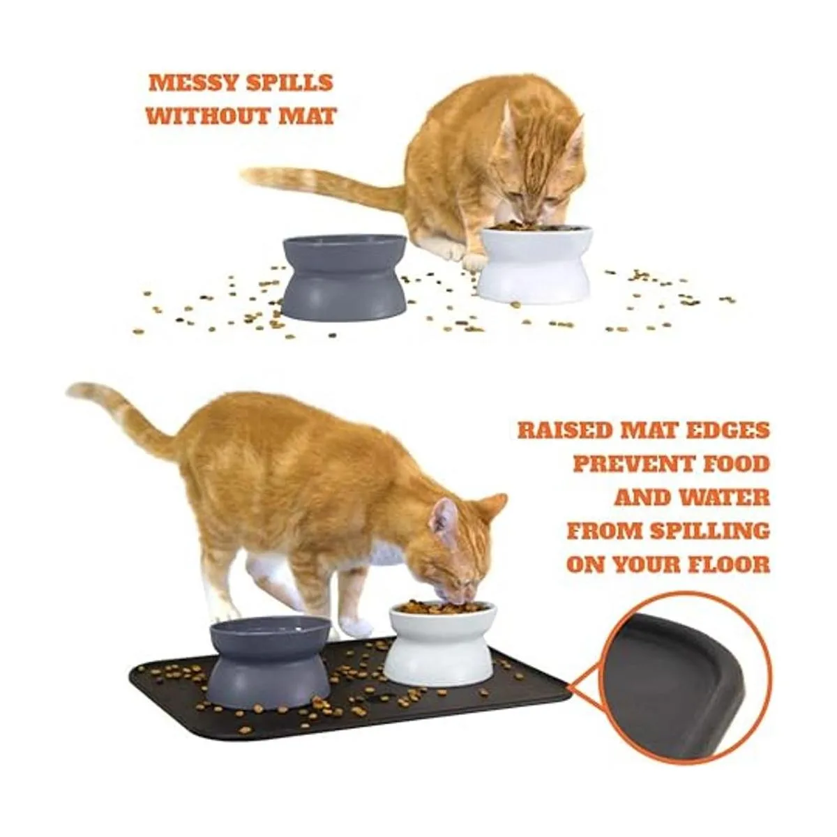 Kitty City Raised Cat Food Bowl CollectionStress Free Pet_3