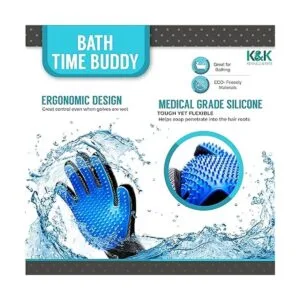 KENNELS KATS Grooming Glove Deshedding Glove for Easy_4