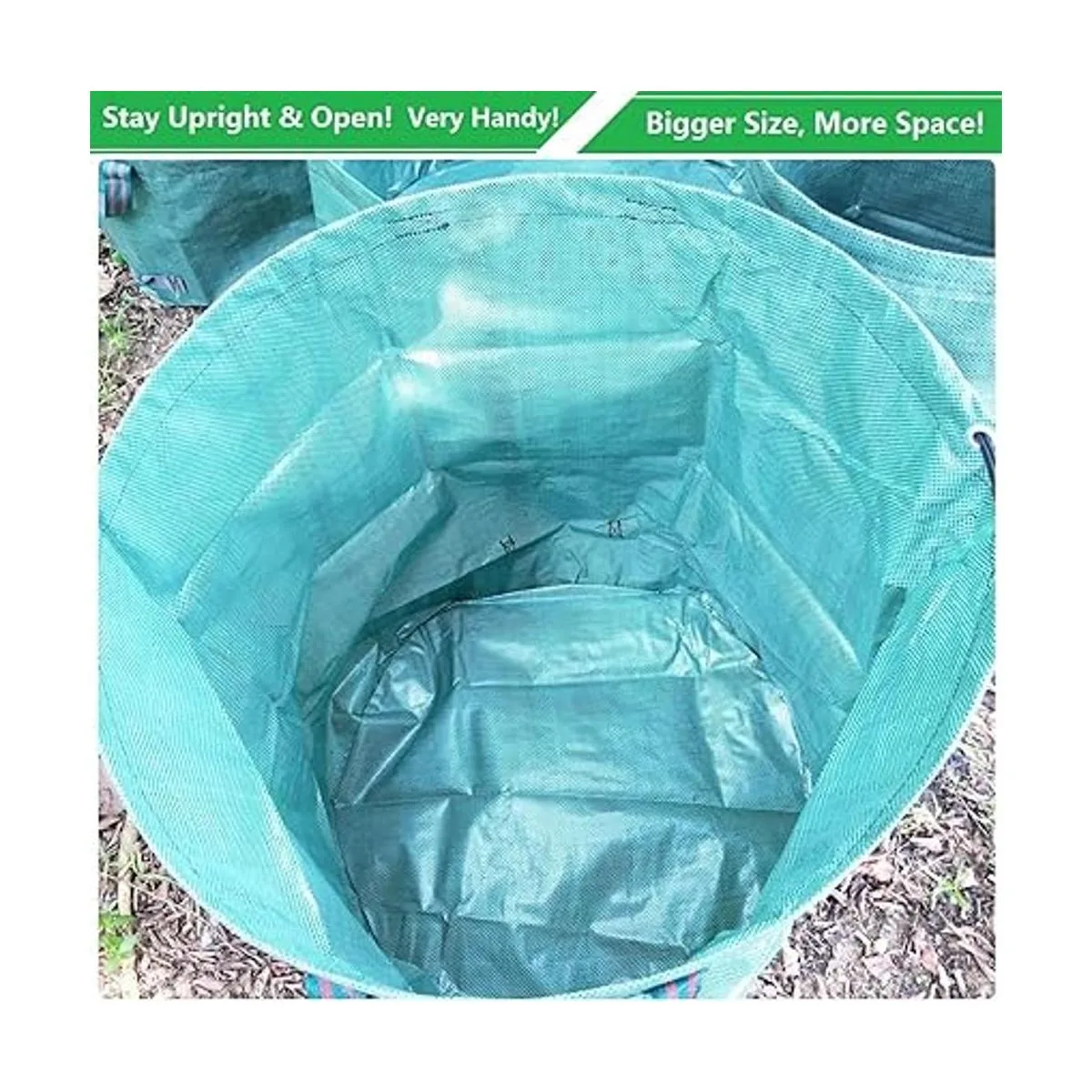 Paquete de 3 bolsas profesionales de jardín de césped de_5