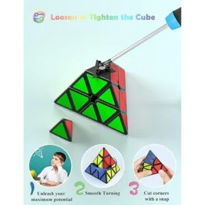 Pyramid Cube roxenda 3 x 3 x 3 pirámide cubeta de_5