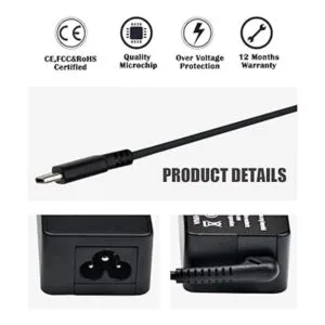 Para HP Chromebook 11 14 USBC Laptop Charger Adaptador de_2