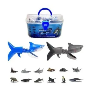 DINOBROS Juguetes de agarre de tiburón hambriento 2_2