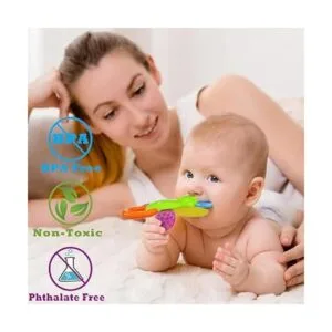 Juego de 9 mordedores para bebé con caja de almacenamiento_2