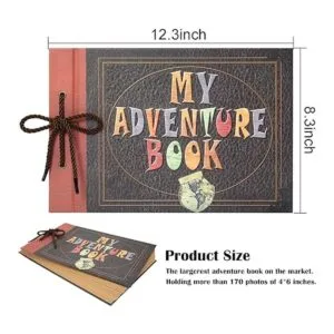 INNOCHEER Libro de aventuras con cubierta en relieve_5