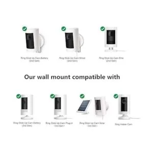 SERMICLE Soporte de pared de seguridad para cámara con_4