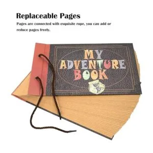 INNOCHEER Libro de aventuras con cubierta en relieve_3