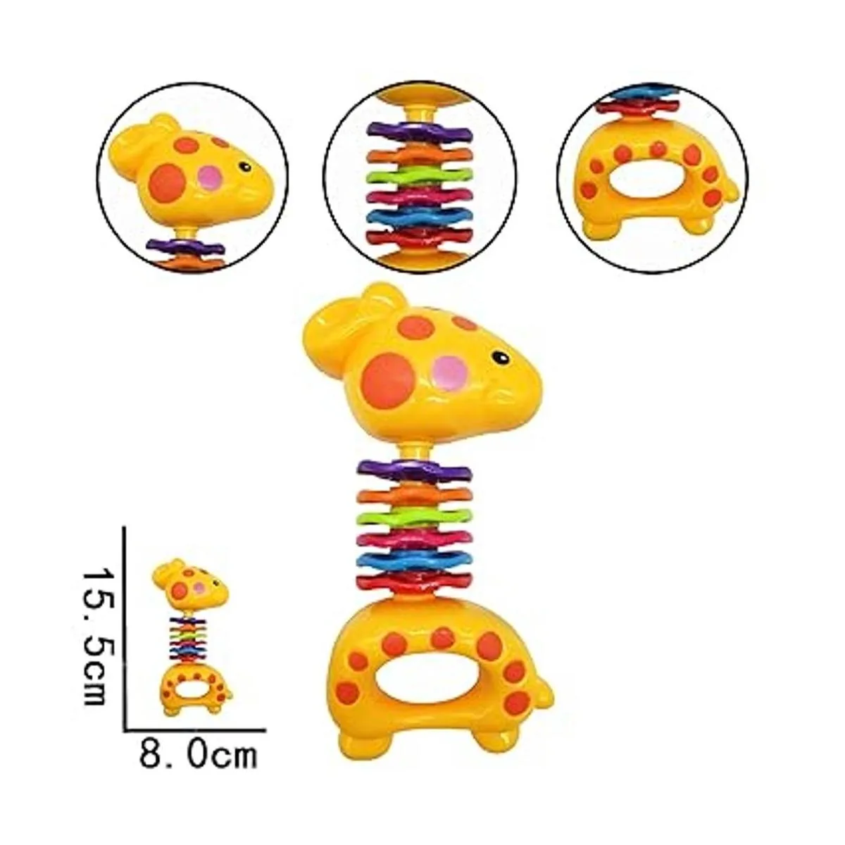 Juego de 9 mordedores para bebé con caja de almacenamiento_4